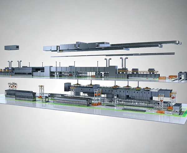3D Paint Shop Layout 