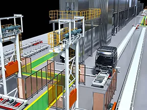 E-Coat Curing & Cooling Process