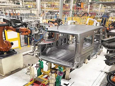 Automotive BIW Welding Line