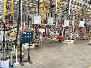 Automotive Sub-Assembly Welding Line Display