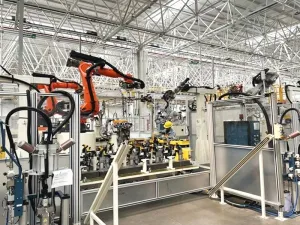 Automotive Sub-Assembly Welding Line Display