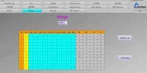 Parameter settings
